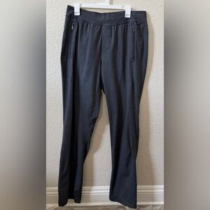 Lululemon Men’s XL TALL Dark Heather Gray Sweatpants Zip Pockets inseam 35"